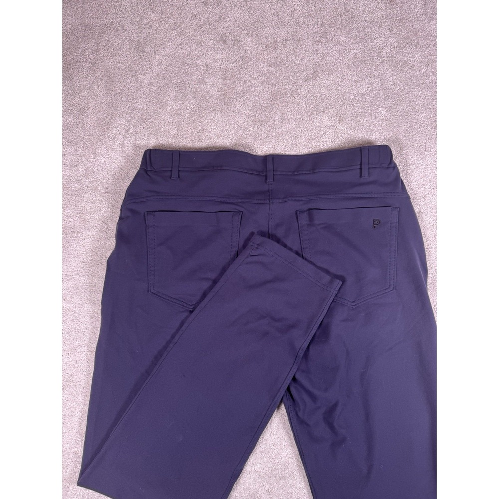 Public Rec Pants Mens 34/34 ** Navy Nylon‎ Stretch Casual Preppy Tapered Chino
